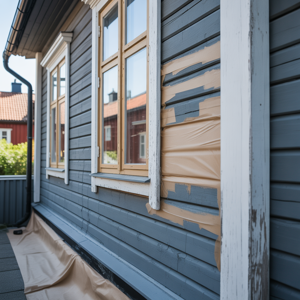 10.Sa forbereder du fasaden innan malning for basta resultat