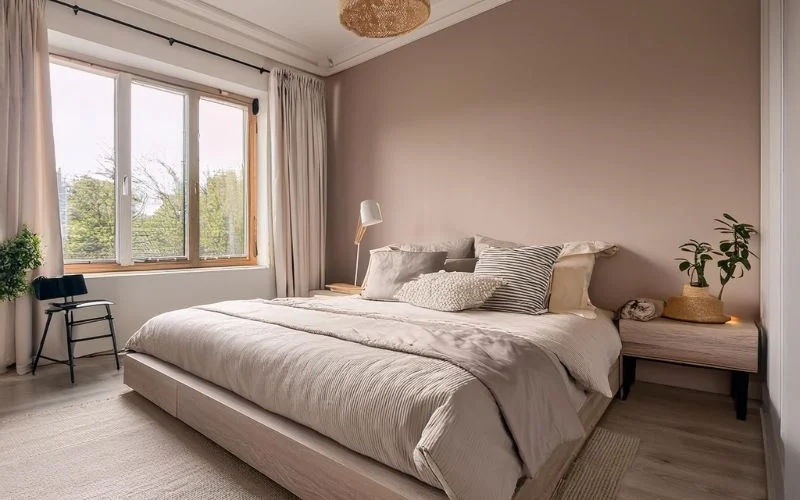 15. Nytt lager farg i sovrum for en frasch look