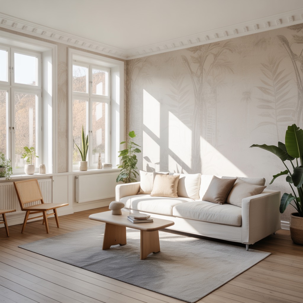 2.Sa skapar du en stilren och hallbar inomhusmiljo med tapeter