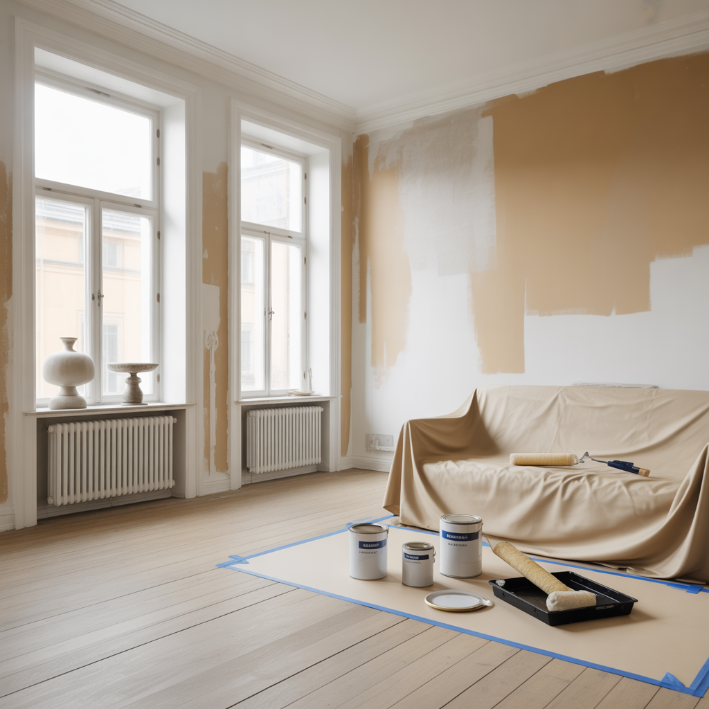 vad kostar det att mala om vardagsrum prisguide 2025